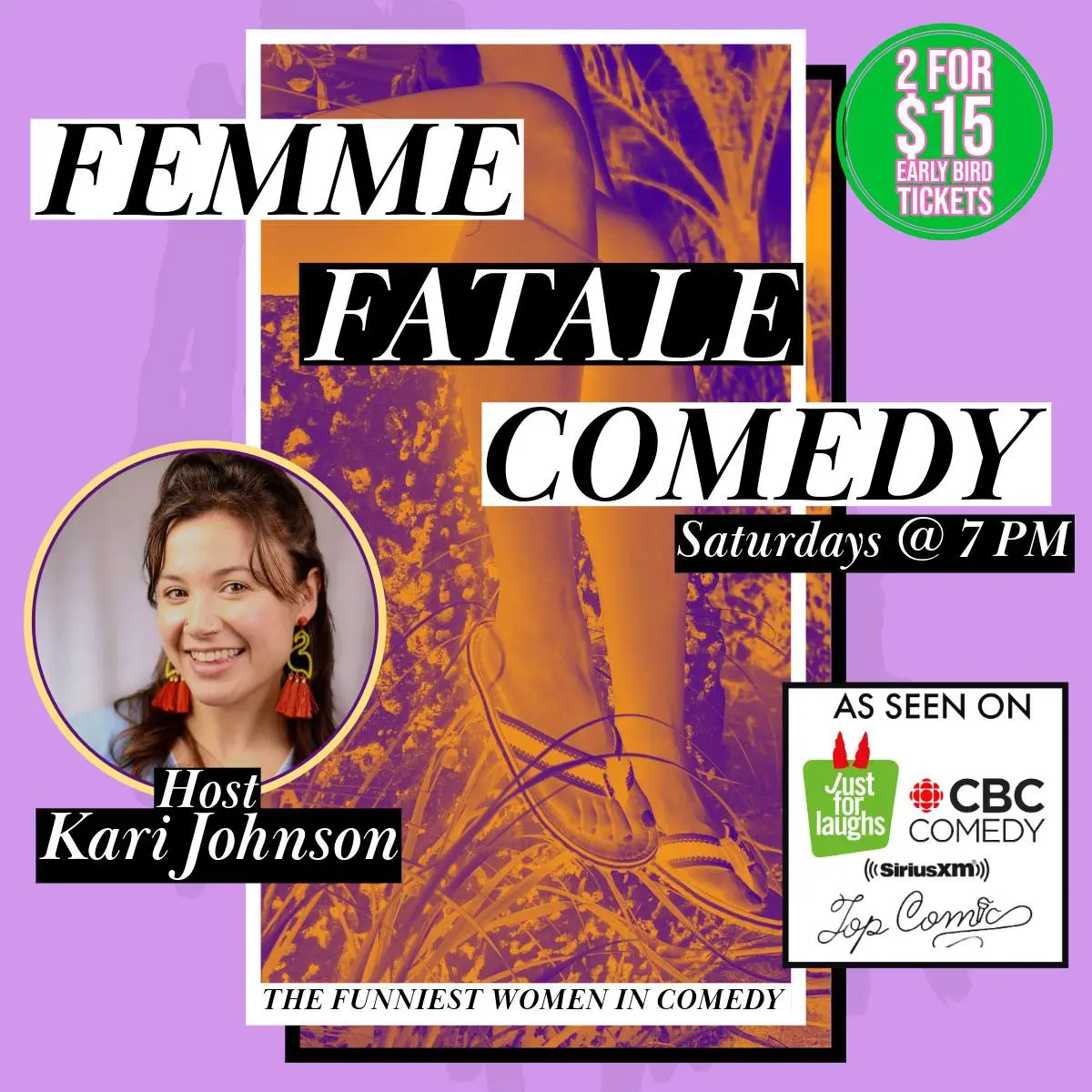 Femme Fatale - the funniest women in comedy